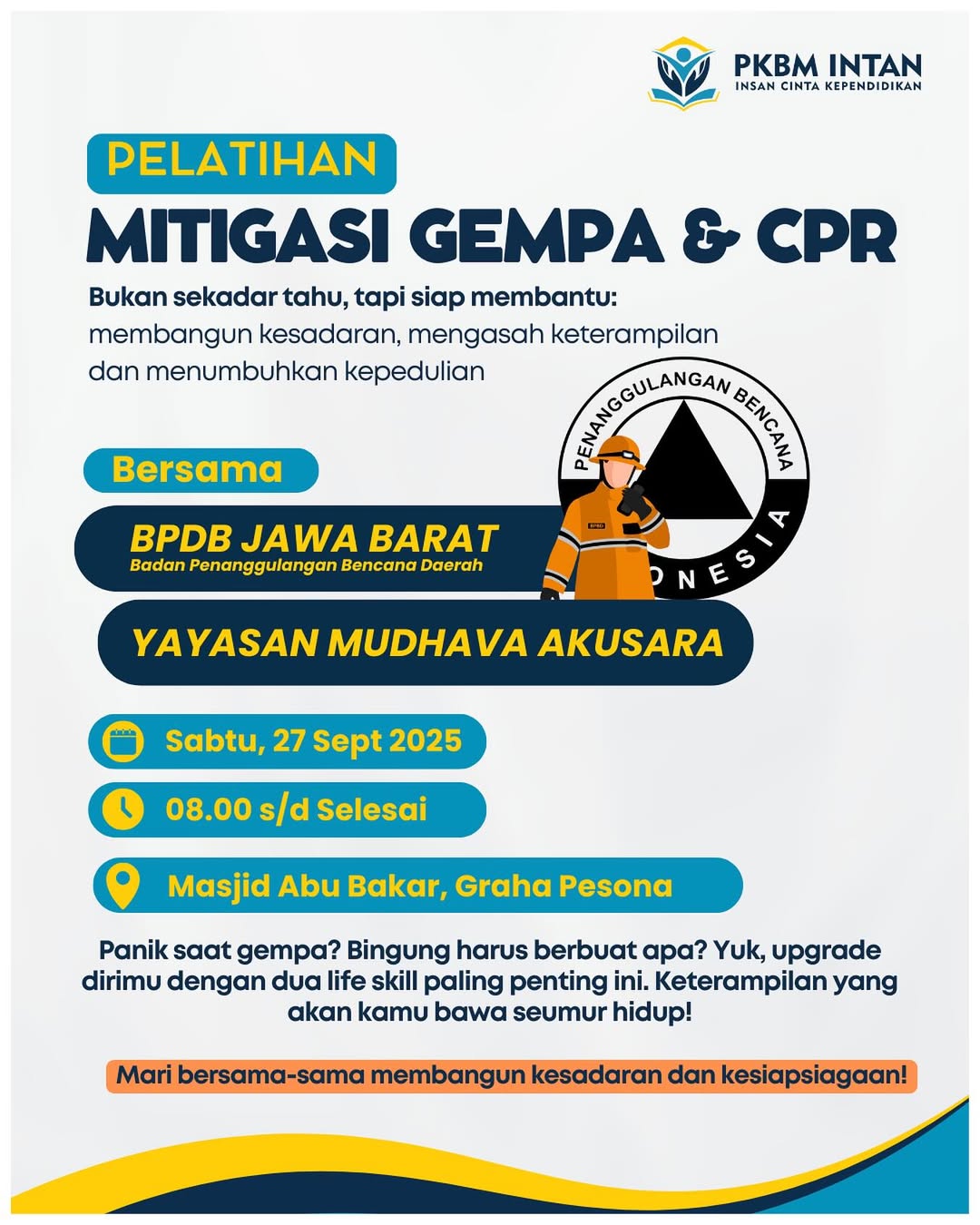 Pelatihan Mitigasi Gempa & CPR