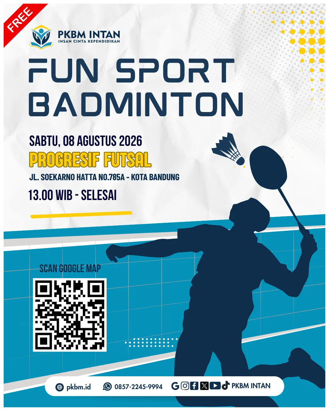 MABAR FUN SPORT BADMINTON PKBM INTAN
